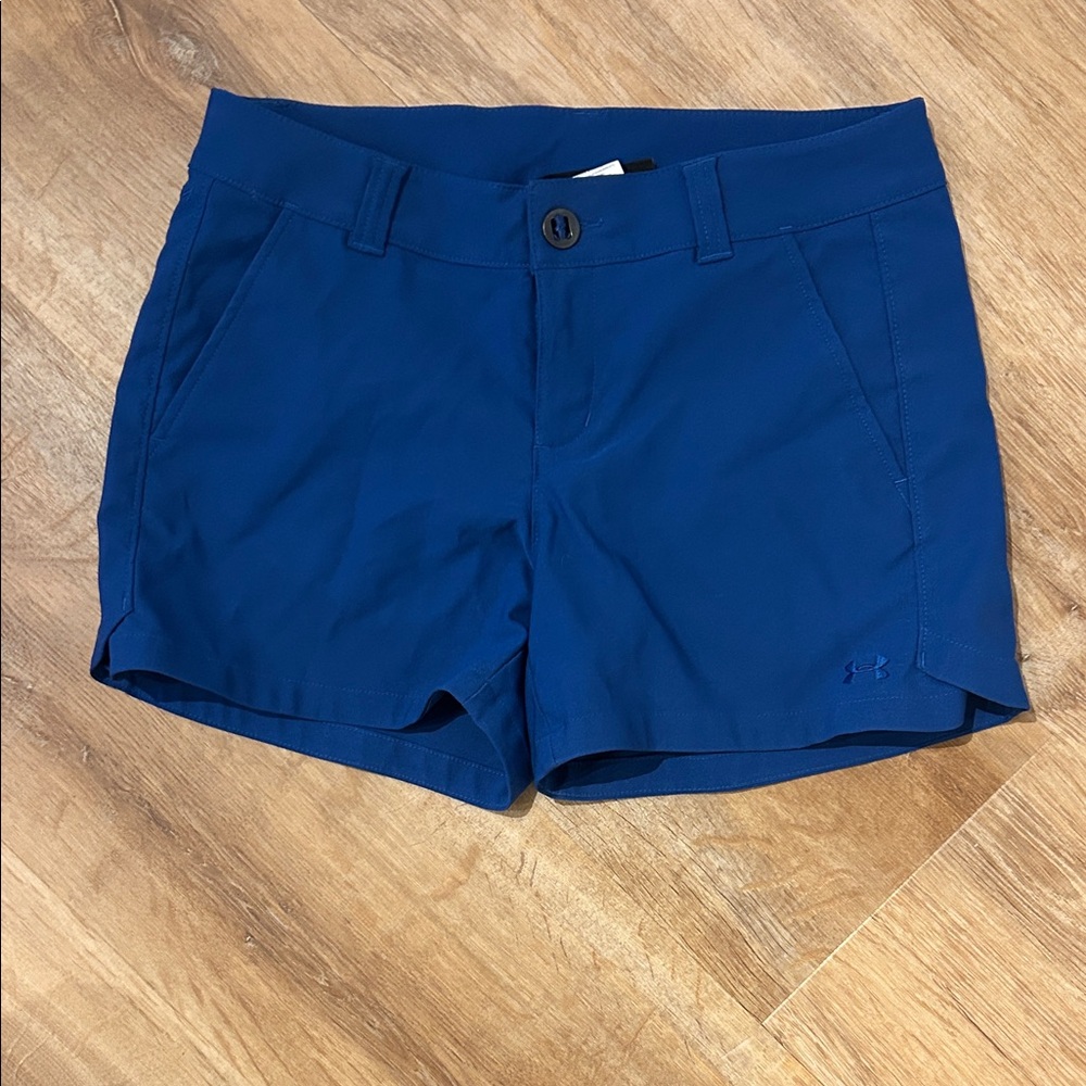 Under Armour Women's Athletic Royal Blue Shorts